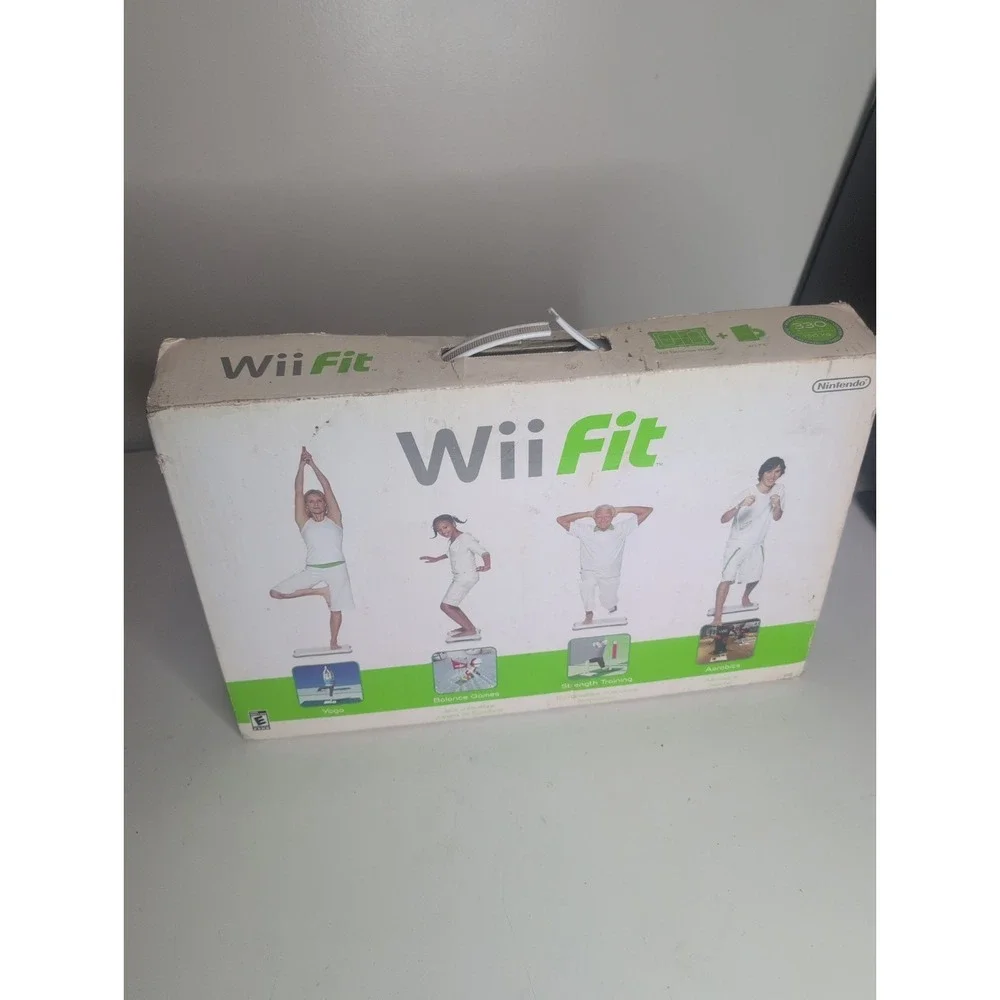 2008 Nintendo Wii Fit Plus Balance Board Bundle Brand New Complete In Box